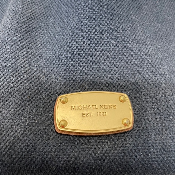 Michael Kors Blue Nautical Handbag - Picture 2 of 9